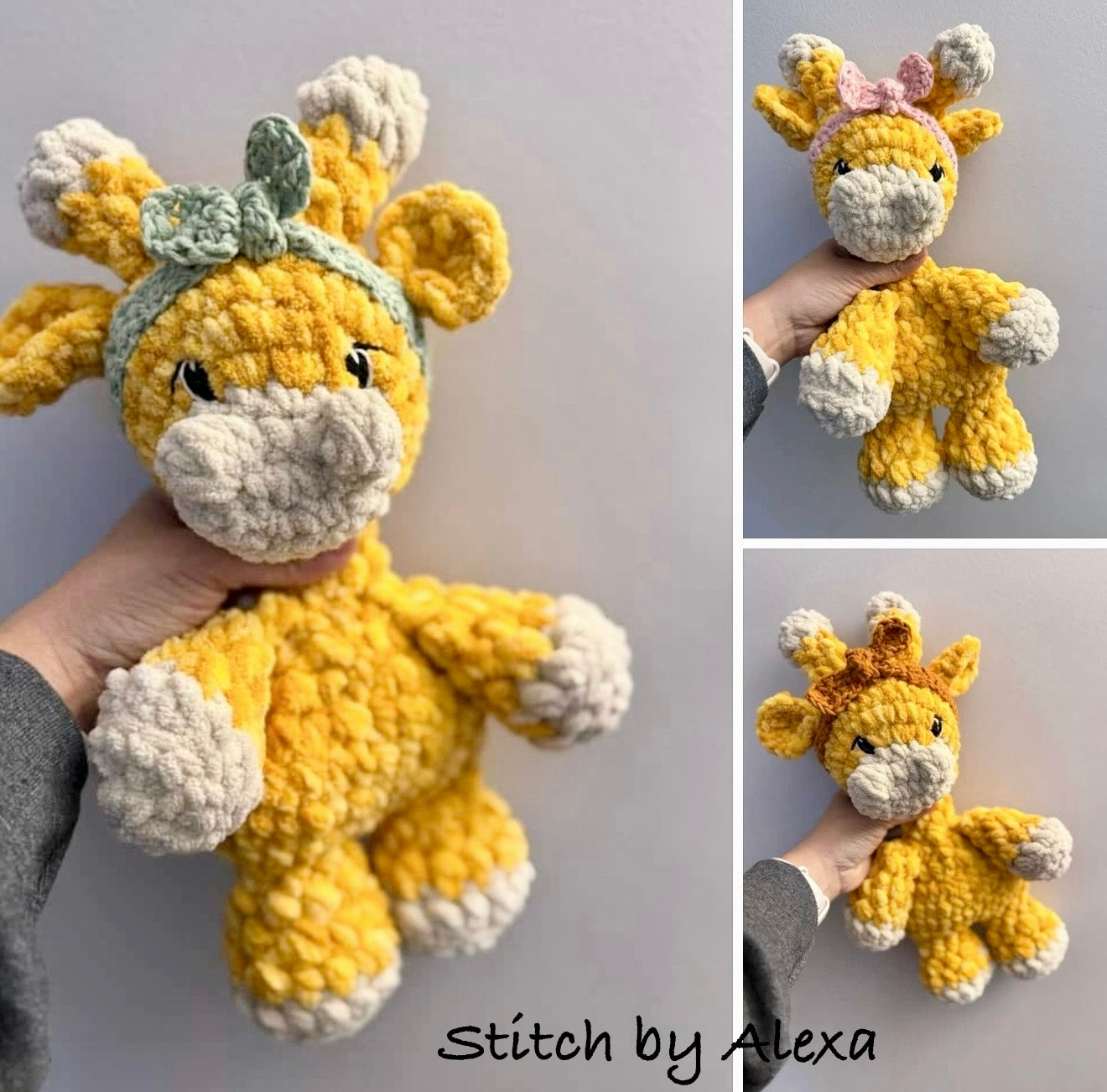 Handmade Giraffe Snuggle – Customizable & Gift‑Ready