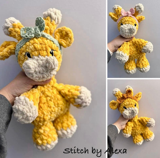 Handmade Giraffe Snuggle – Customizable & Gift‑Ready