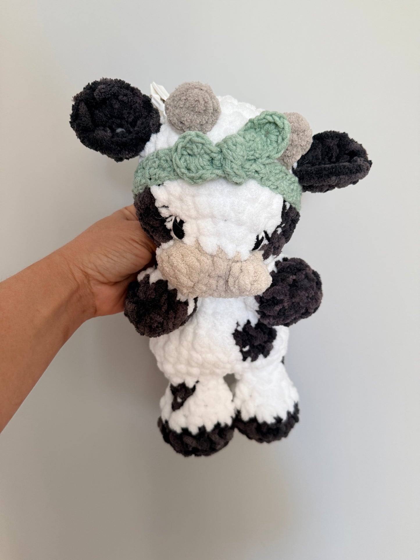 Handmade Cow Snuggle – Customizable & Gift‑Ready