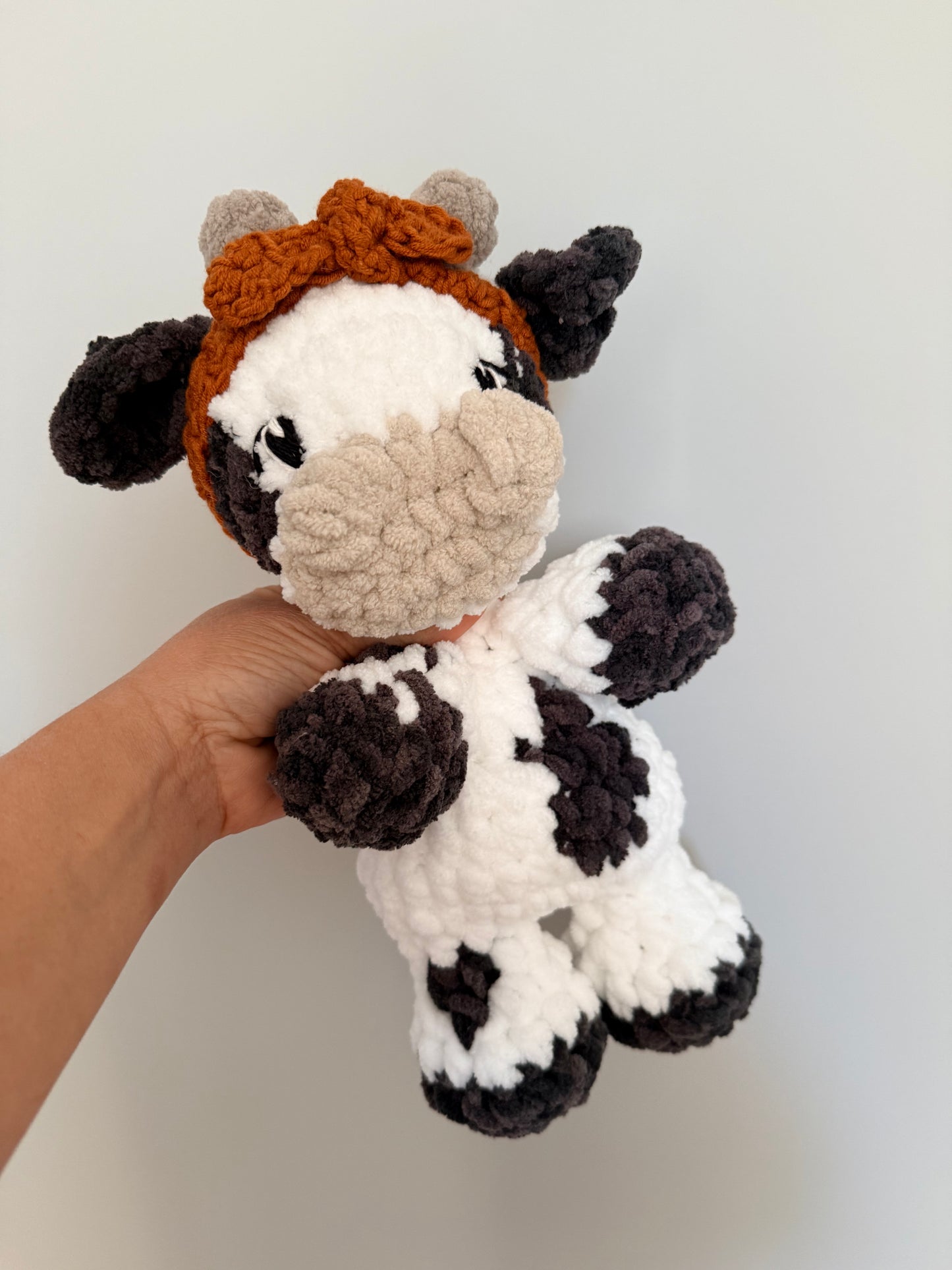 Handmade Cow Snuggle – Customizable & Gift‑Ready