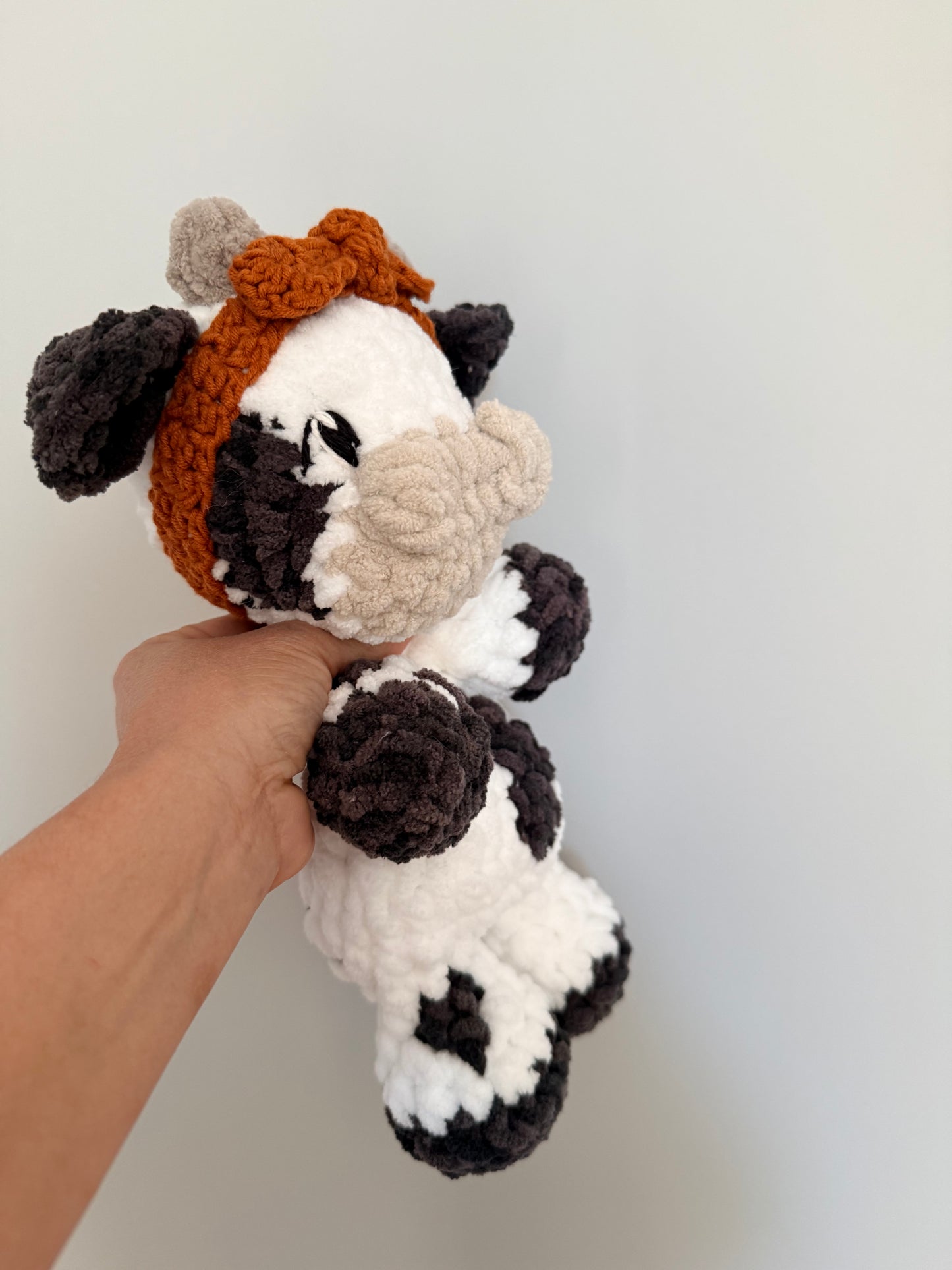 Handmade Cow Snuggle – Customizable & Gift‑Ready